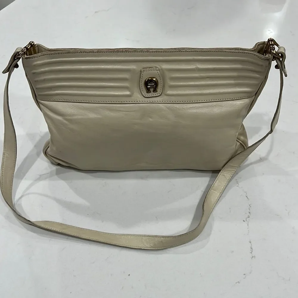 Vintage ivory clutch